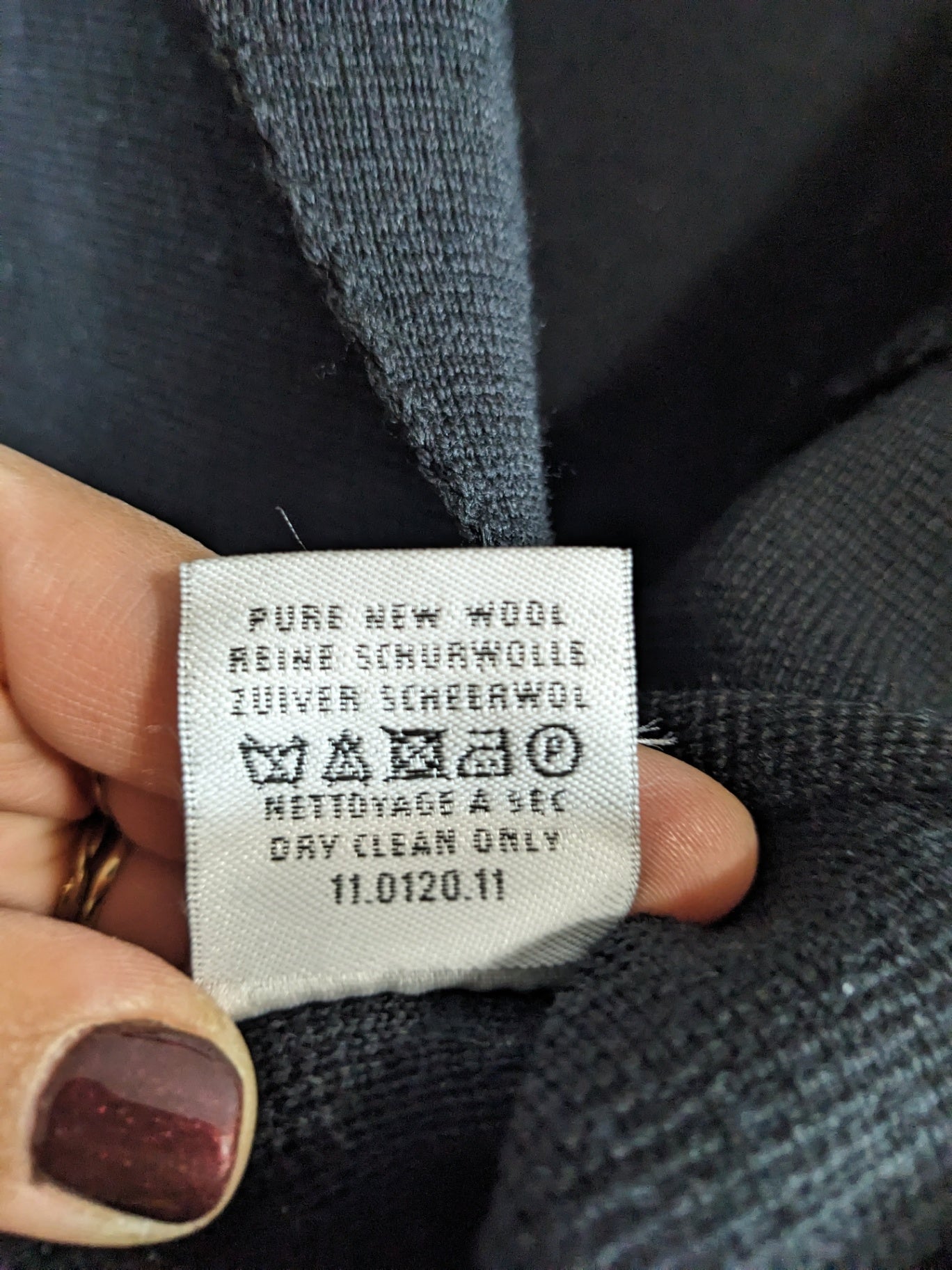 Saint James Wool Single Button Cardigan - Small