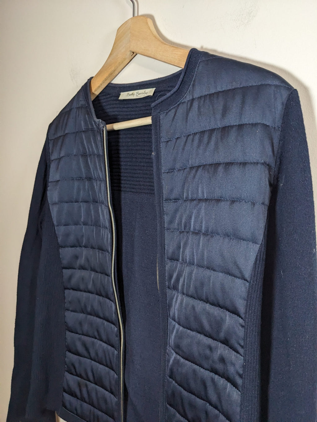 Betty Barclay Navy Jacket - Sz 4 Small
