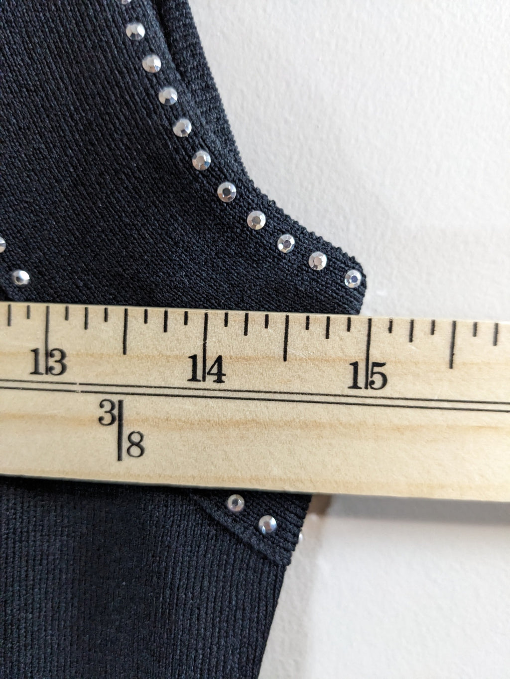 TUZZI black knit dress - Sz 6