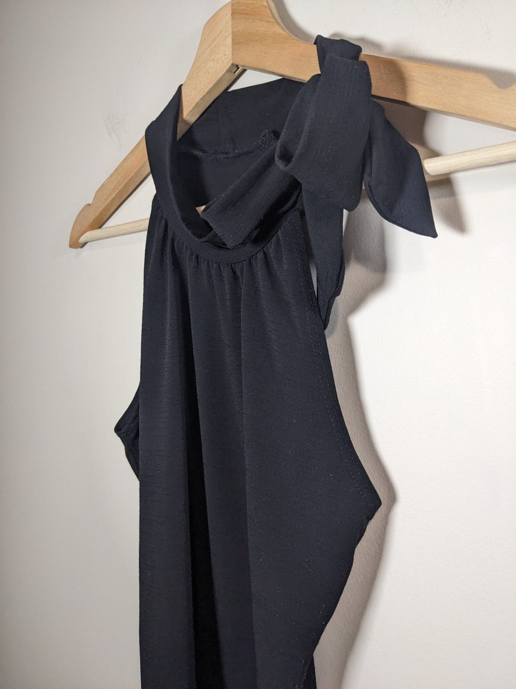 Black Tie Halter - S