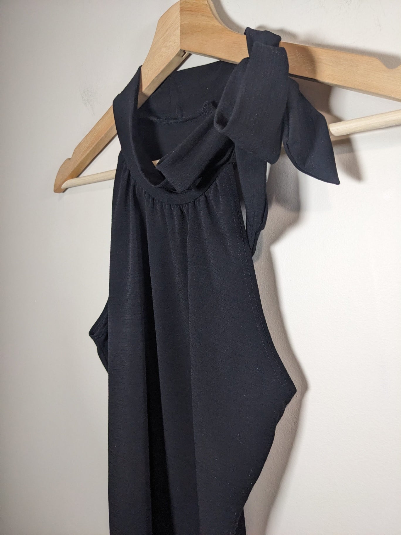 Black Tie Halter - S