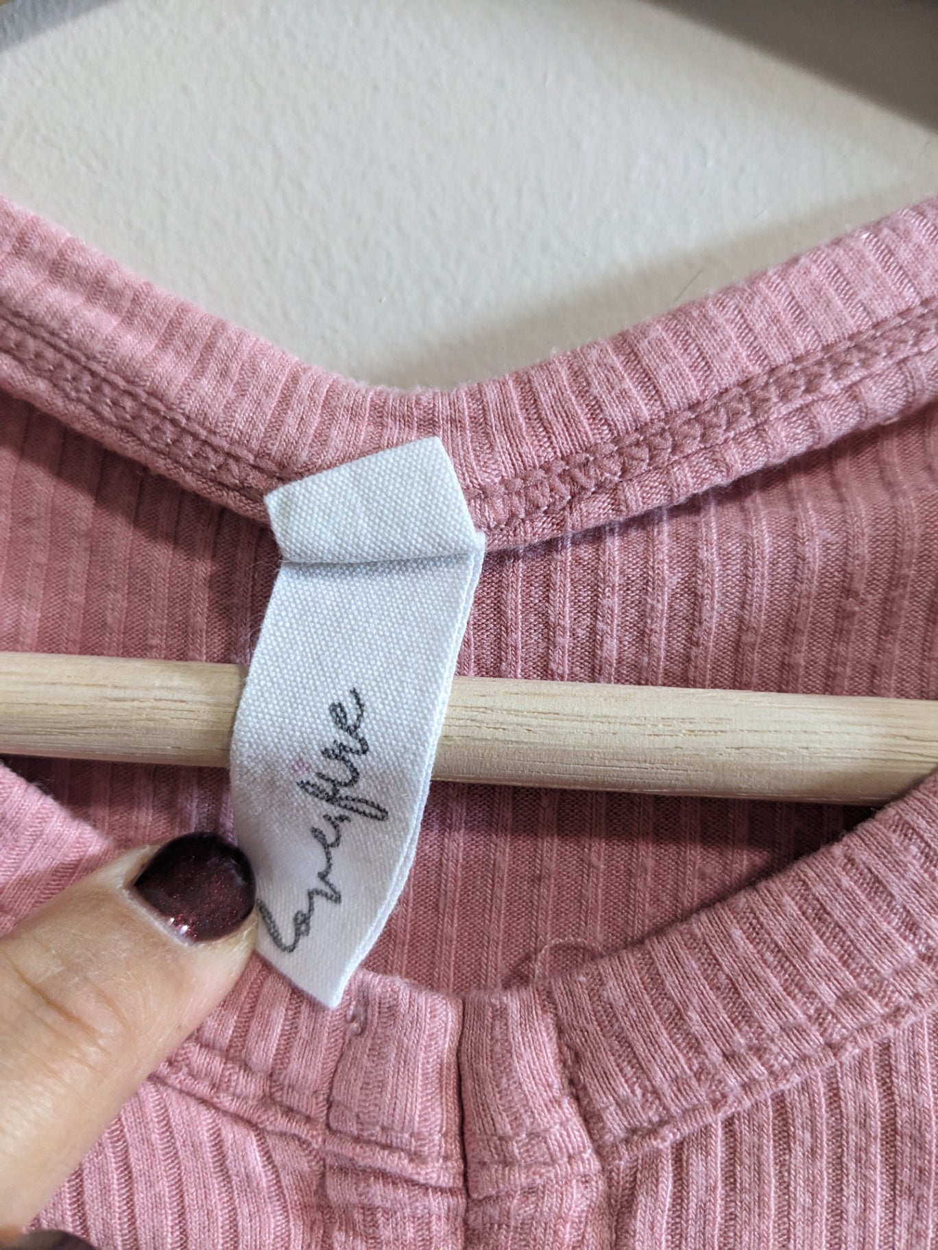 Lovefire Pink Crop Long Sleeve - XS