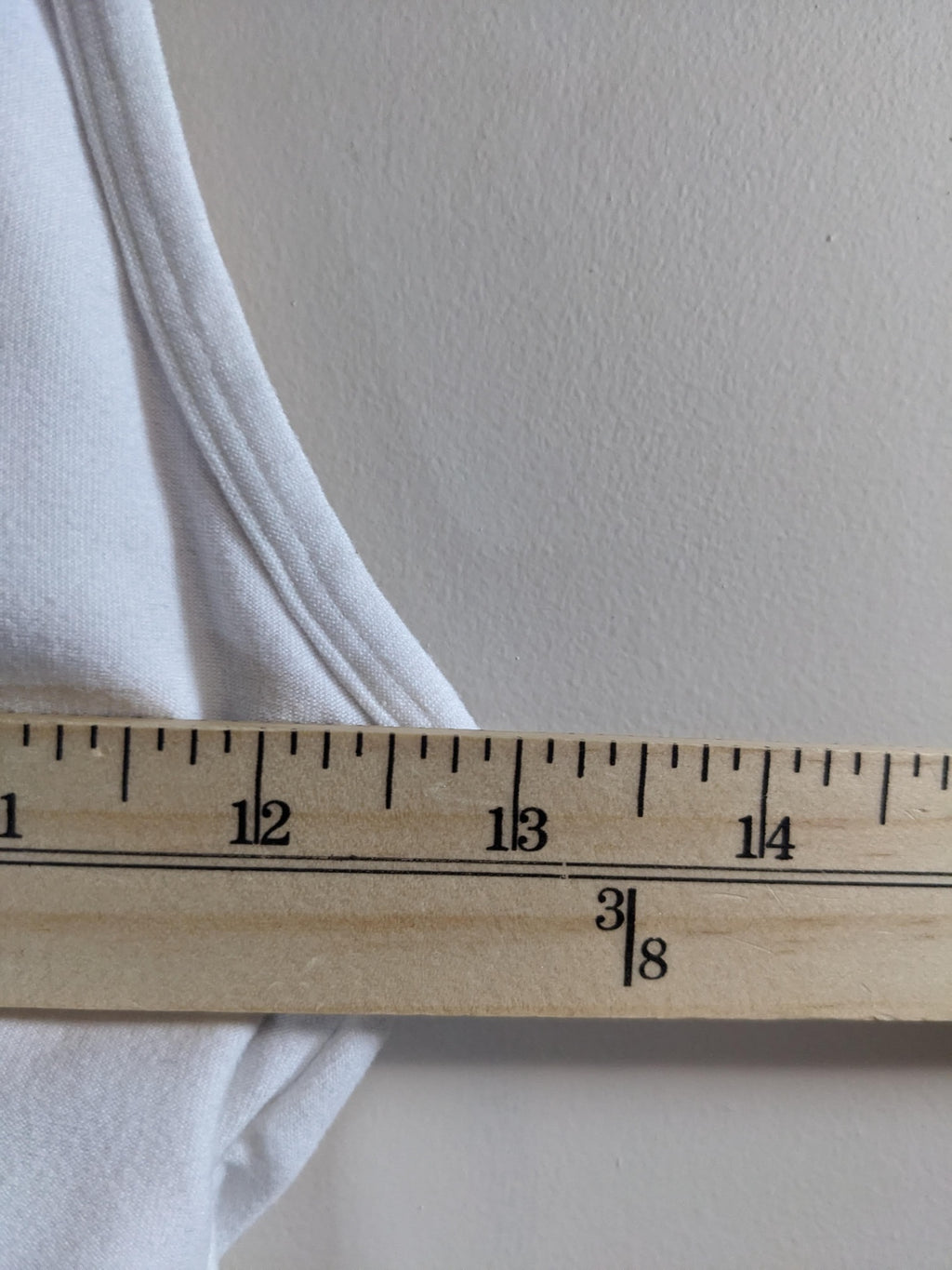 White Sports Bra - S