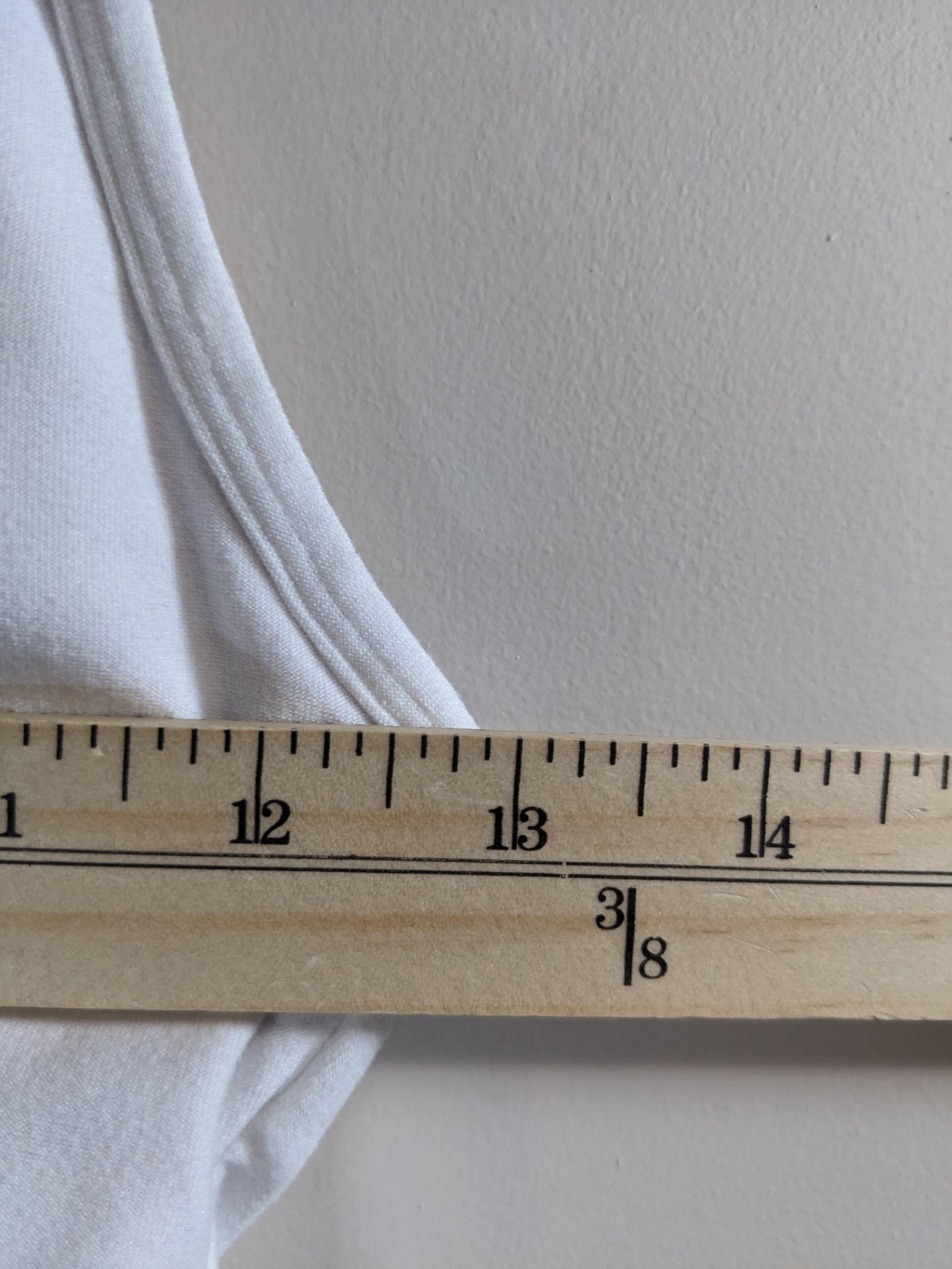 White Sports Bra - S