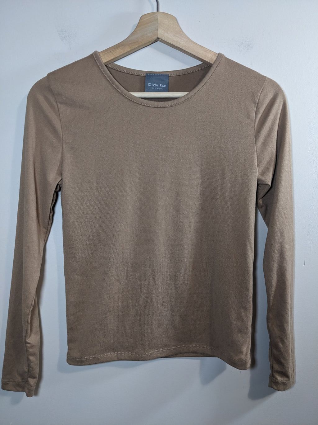Olivia Rae Brown Long Sleeve - XS