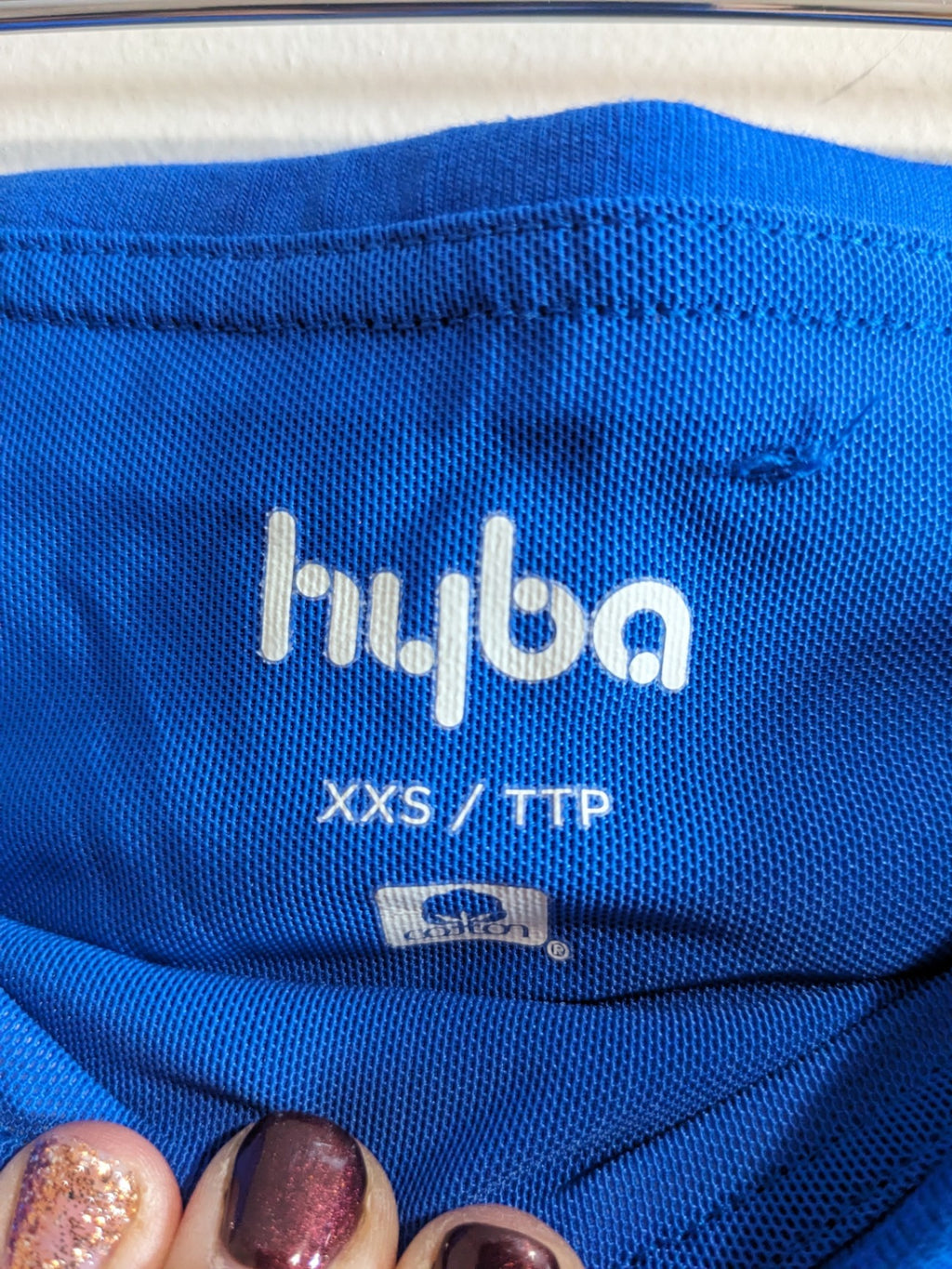 Hyba Blue Leggings - 2XS
