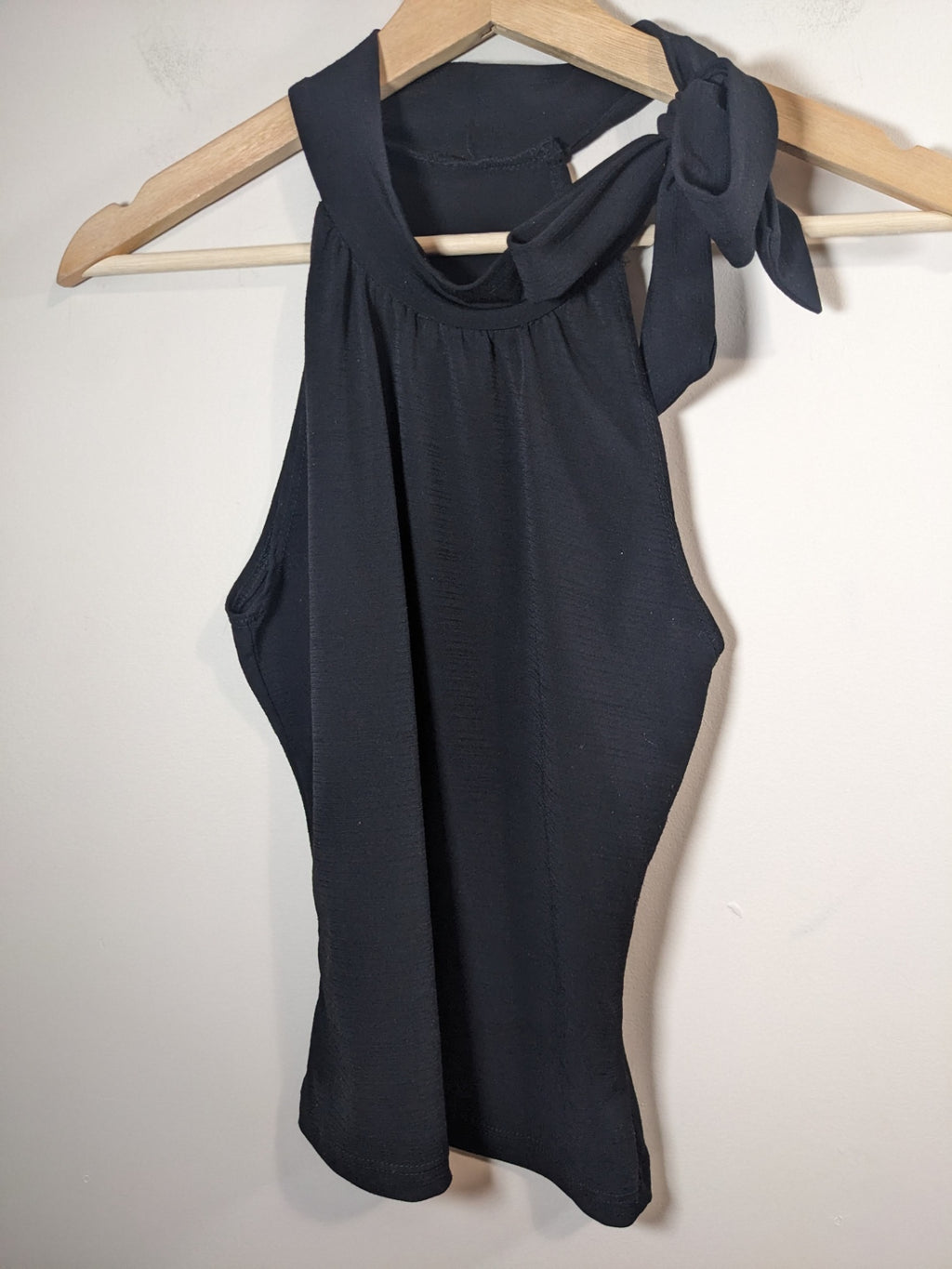 Black Tie Halter - S