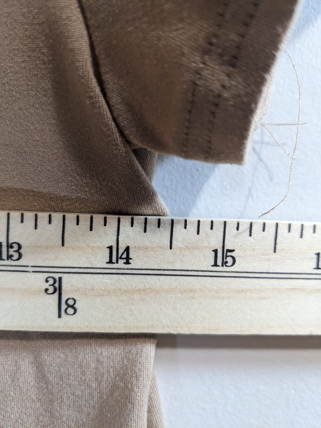 Olivia Rae Tan Crop T-Shirt - XS