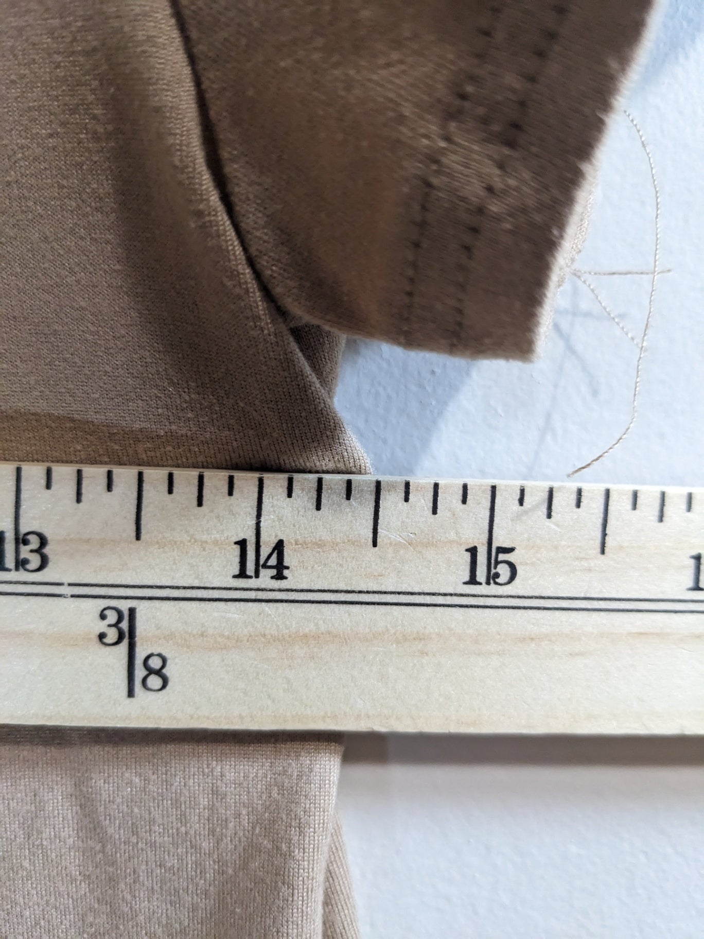 Olivia Rae Tan Crop T-Shirt - XS