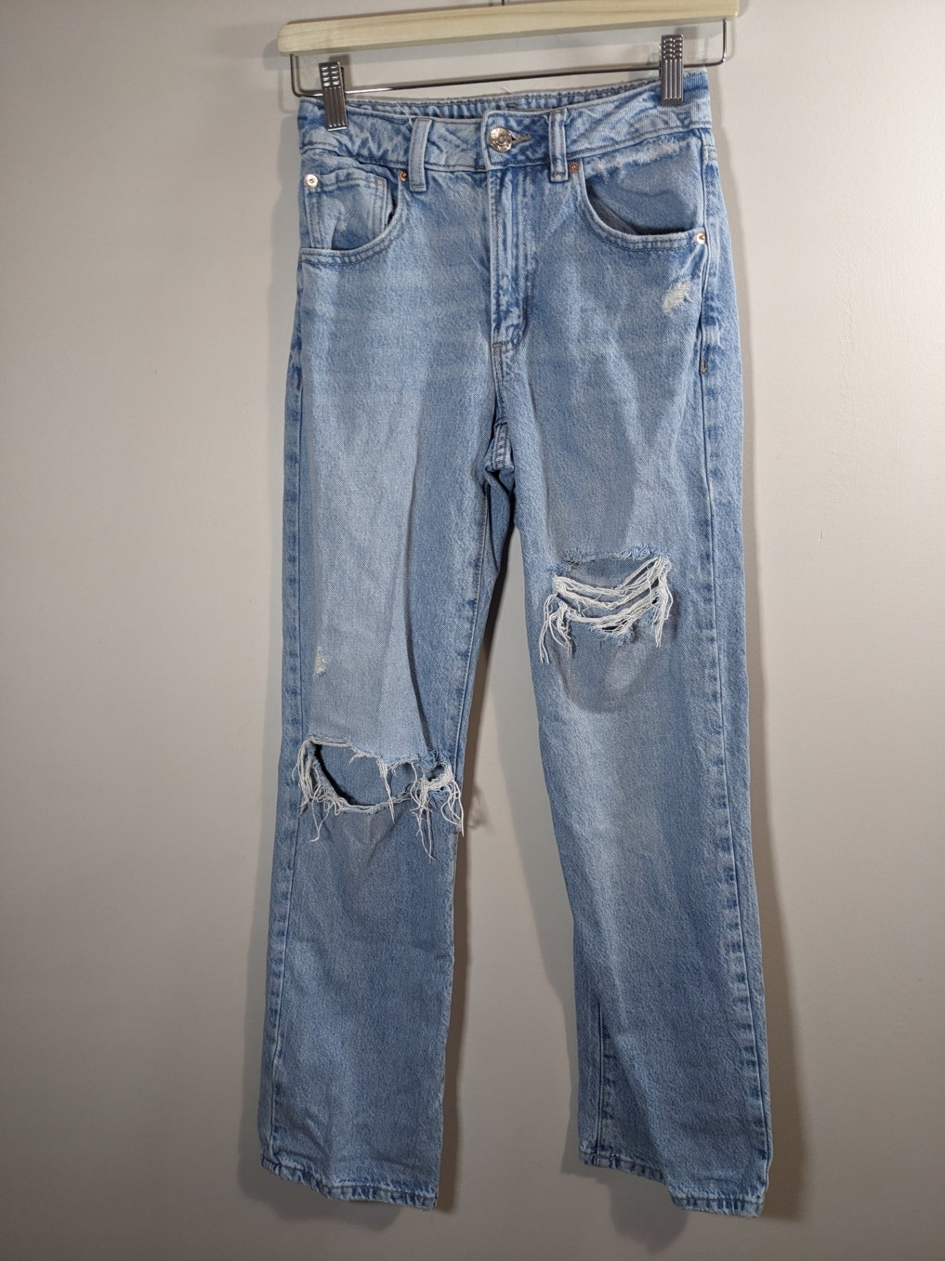 Garage Distressed Denim Jeans - SZ 00 (Minor Flaw)