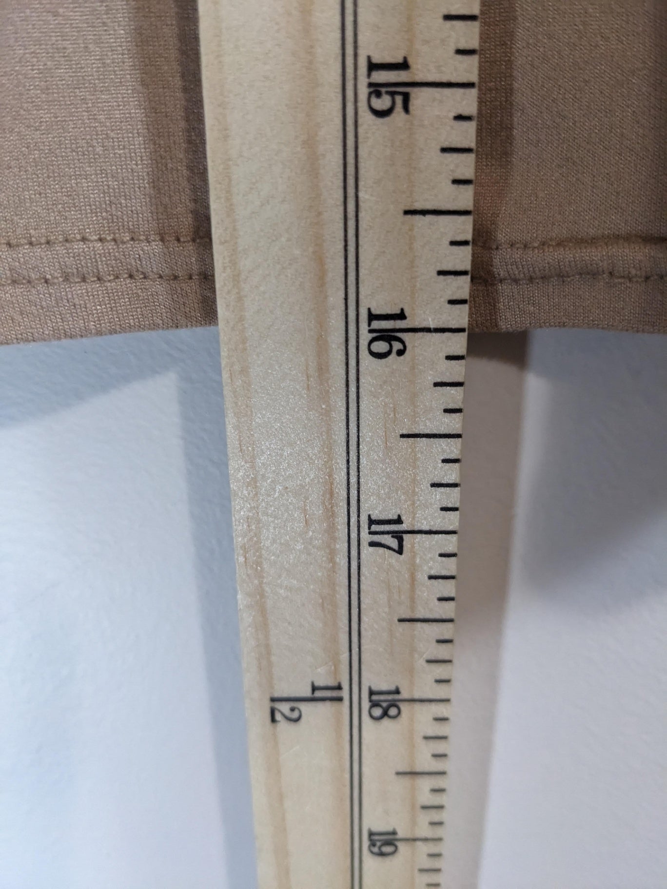 Olivia Rae Tan Crop T-Shirt - XS