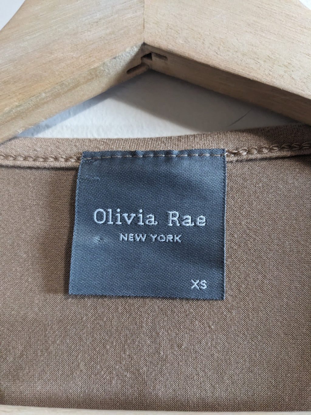 Olivia Rae Brown Long Sleeve - XS