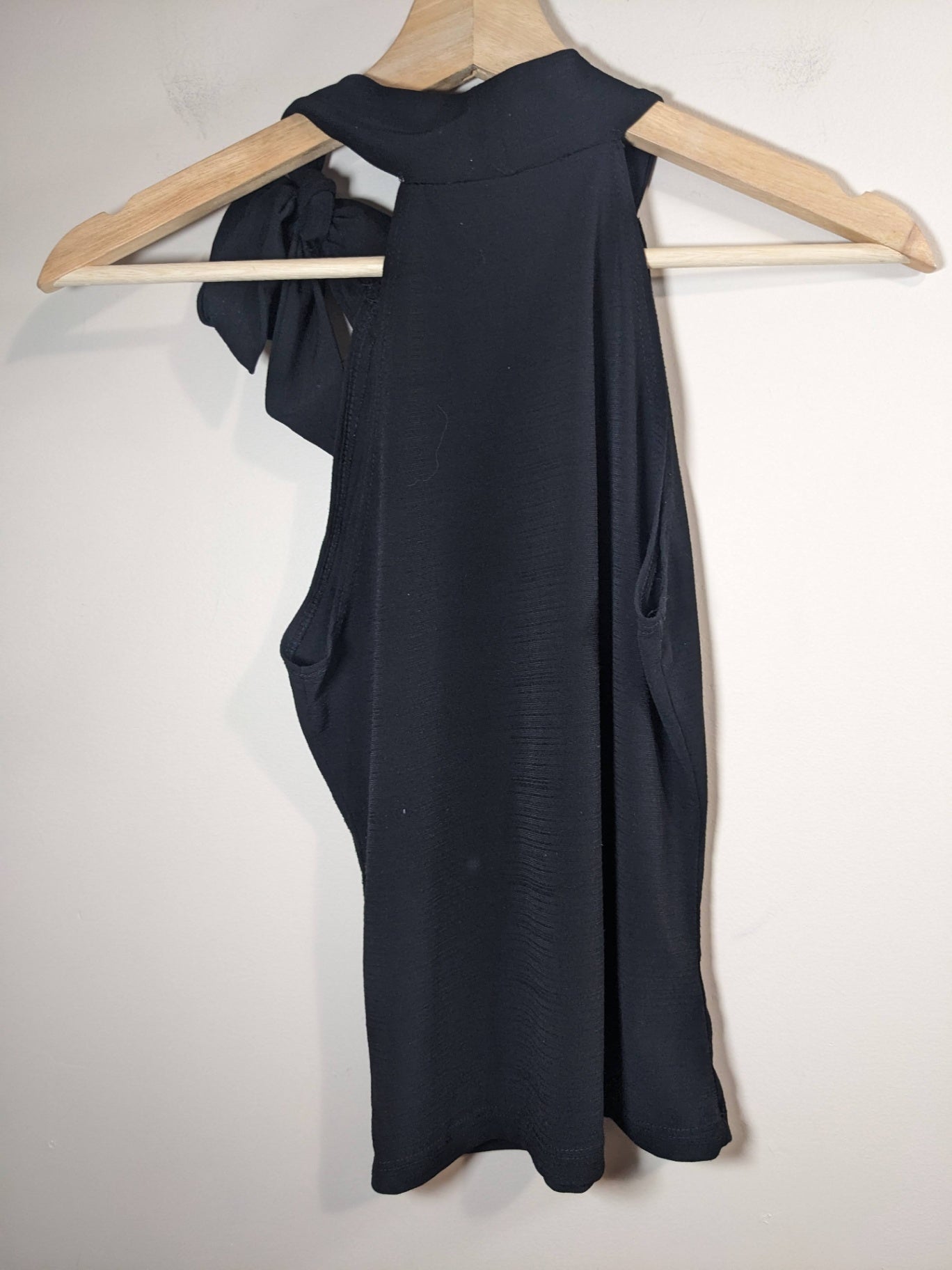 Black Tie Halter - S