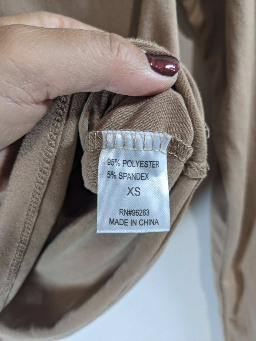 Olivia Rae Brown Long Sleeve - XS