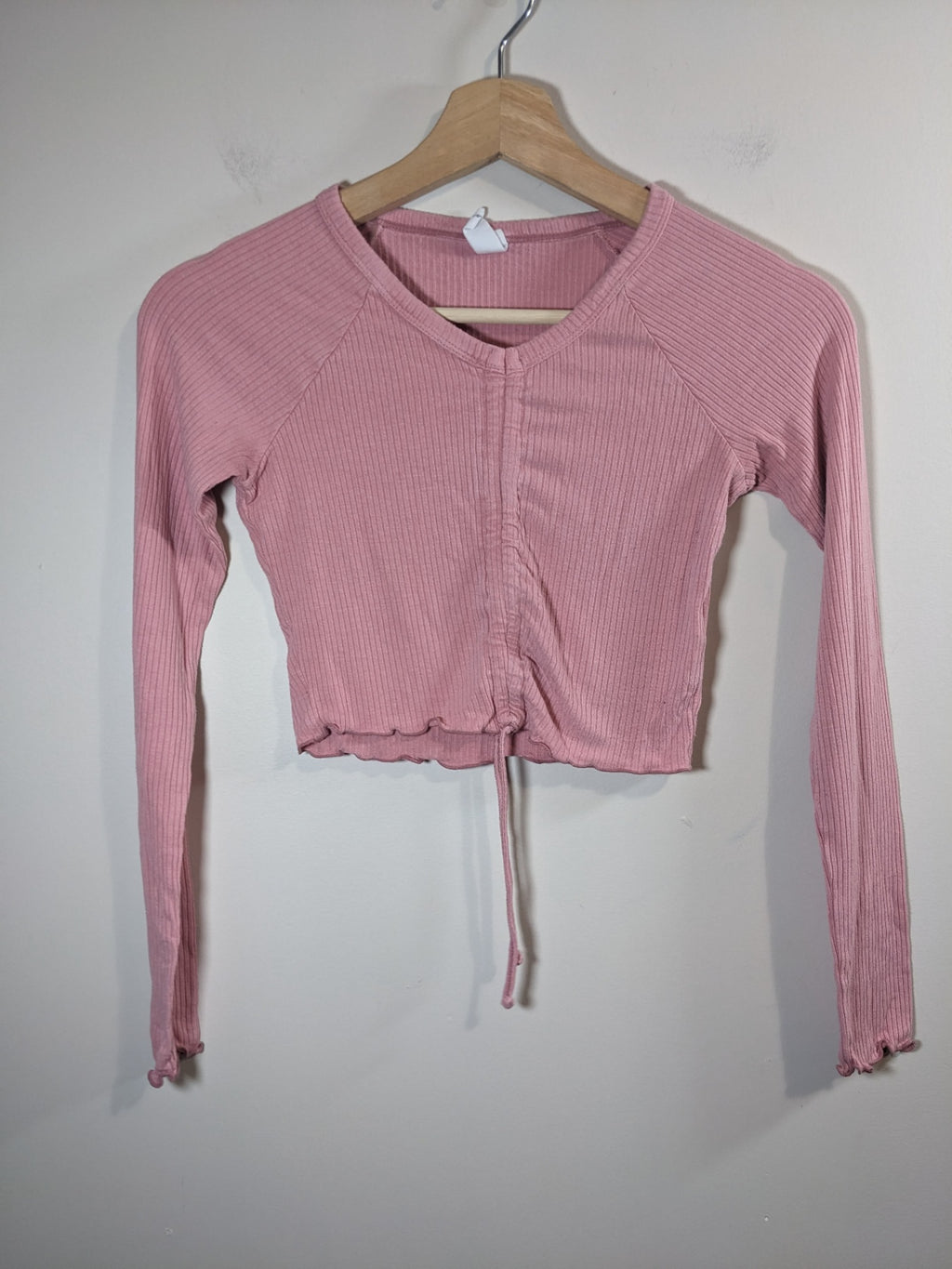Lovefire Pink Crop Long Sleeve - XS