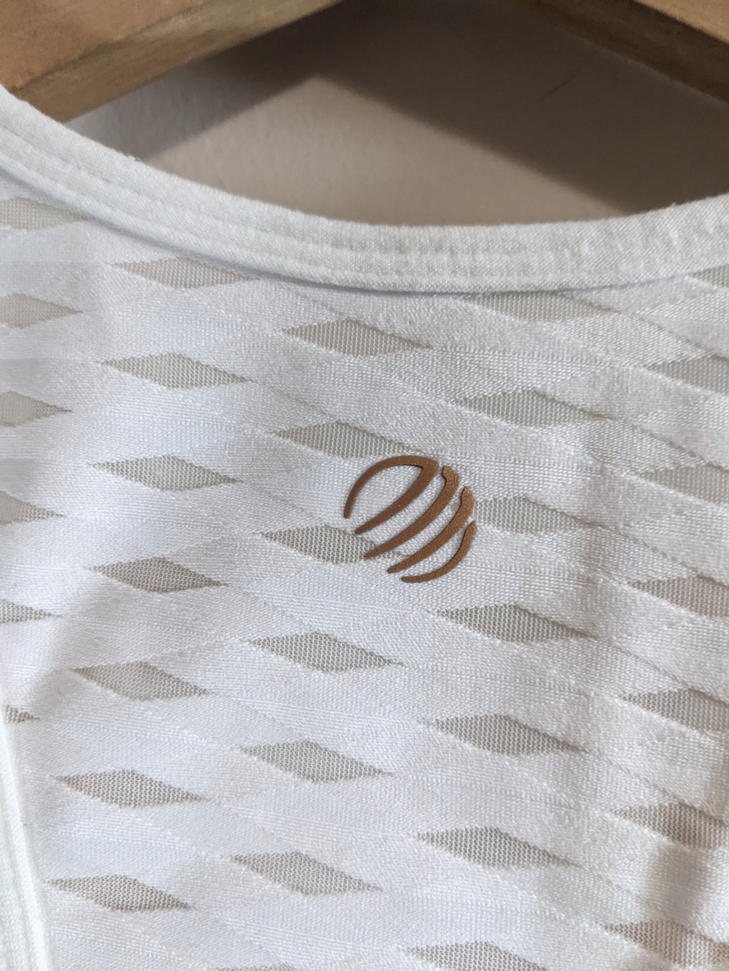 White Sports Bra - S