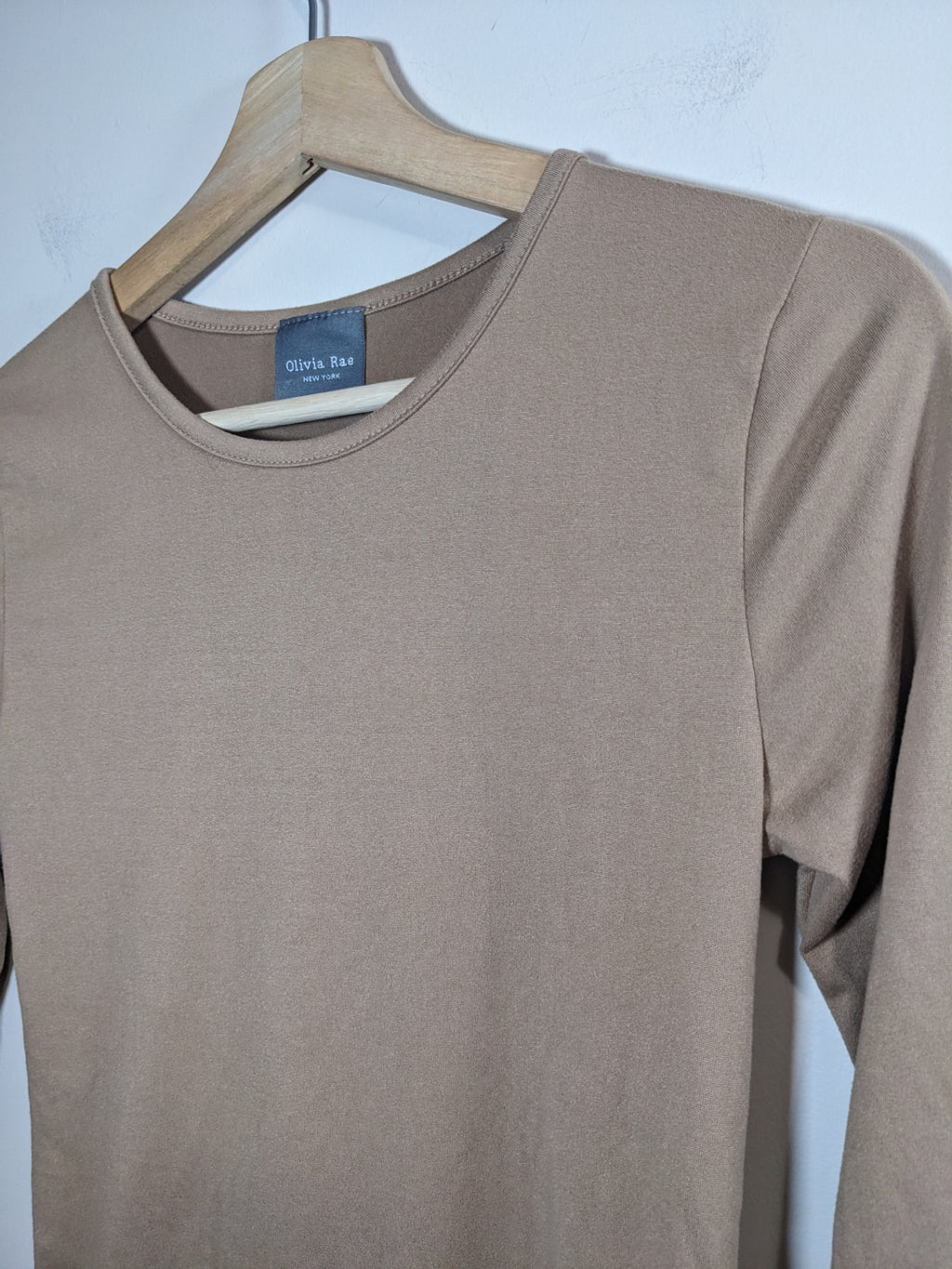 Olivia Rae Brown Long Sleeve - XS