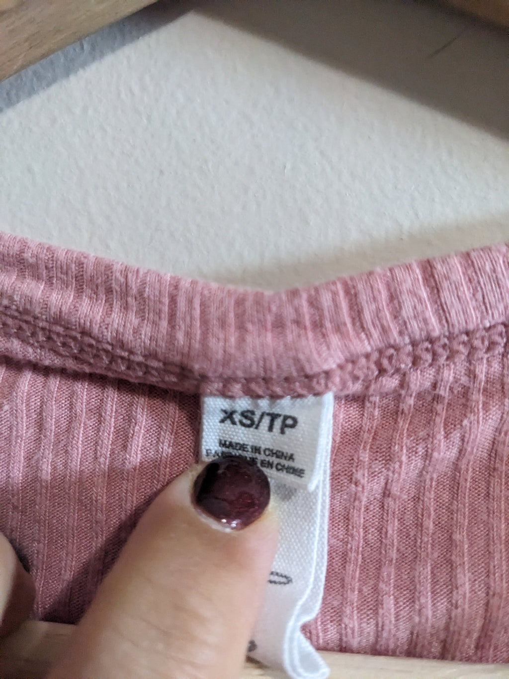 Lovefire Pink Crop Long Sleeve - XS