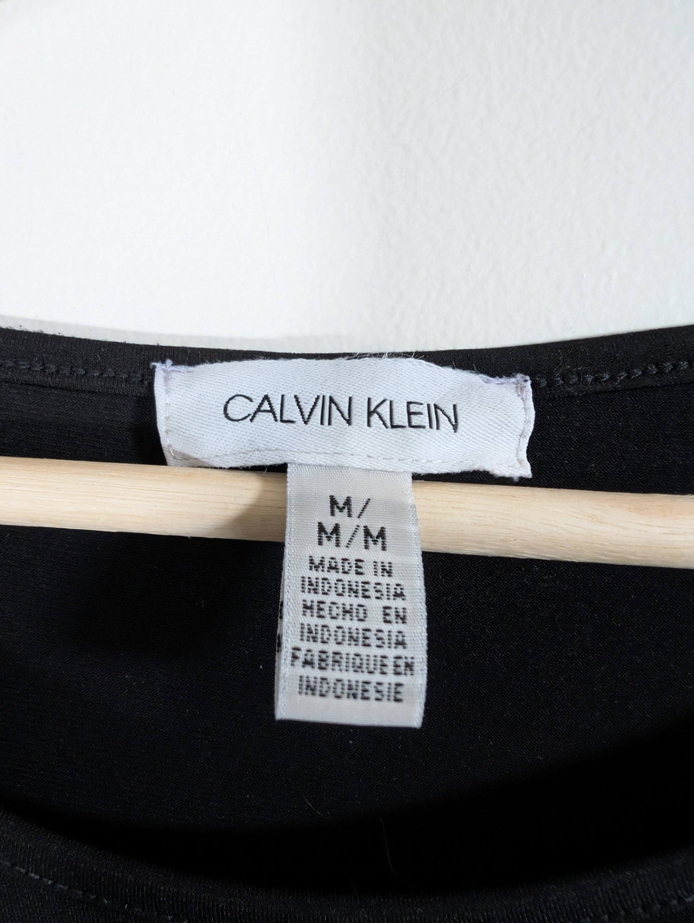 Calvin Klein black blouse - Medium