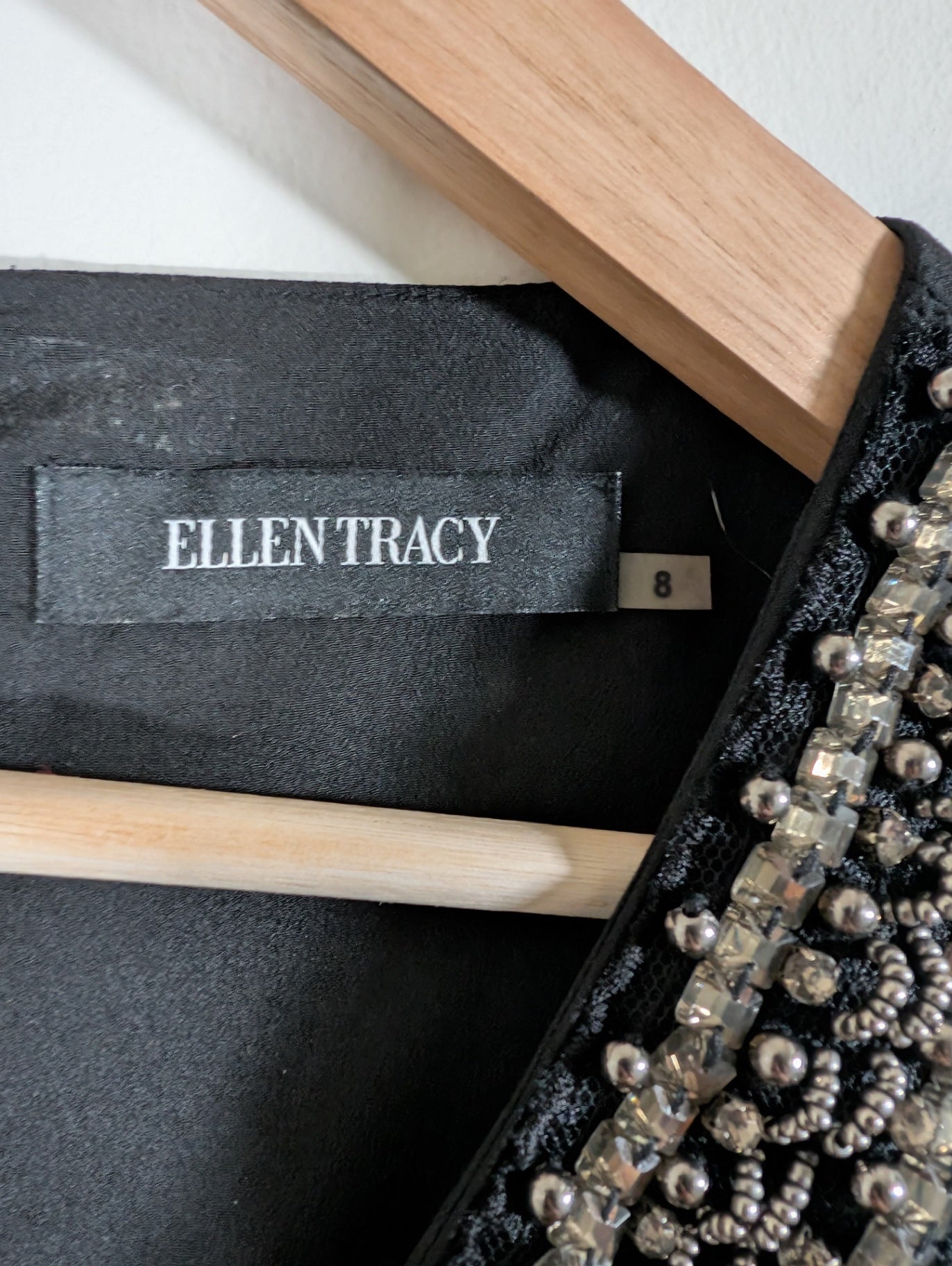 Ellen tracy embellished dress - SZ 8