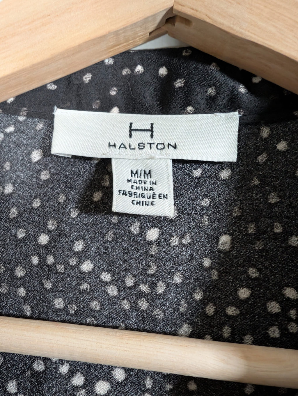 Halston polka-dot blouse - Medium