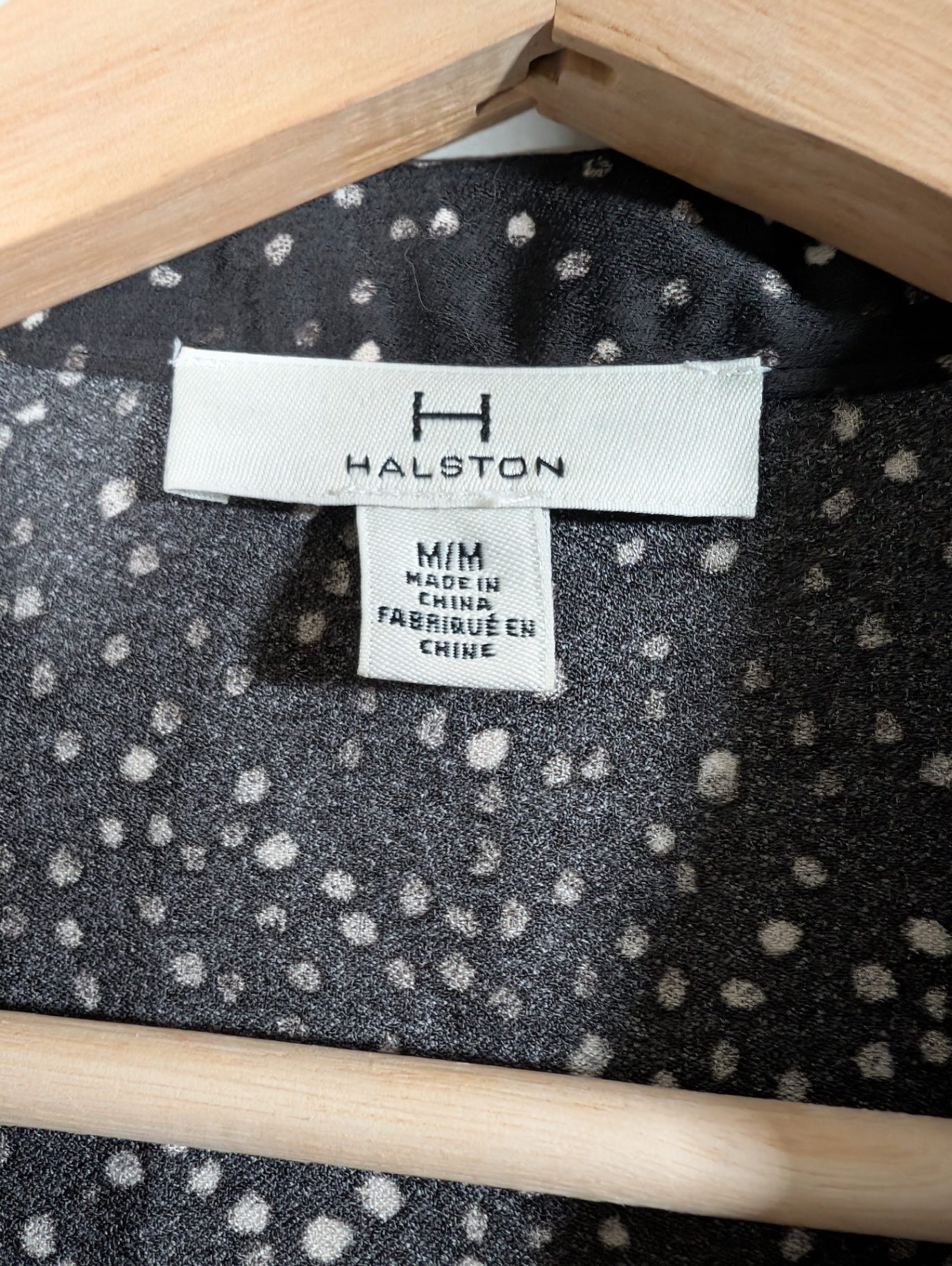 Halston polka-dot blouse - Medium
