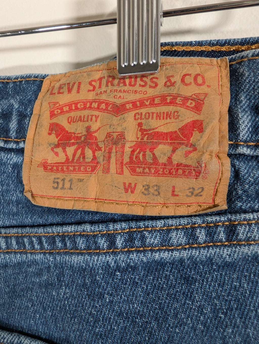 Levi's 511 skinny distressed - SZ 33