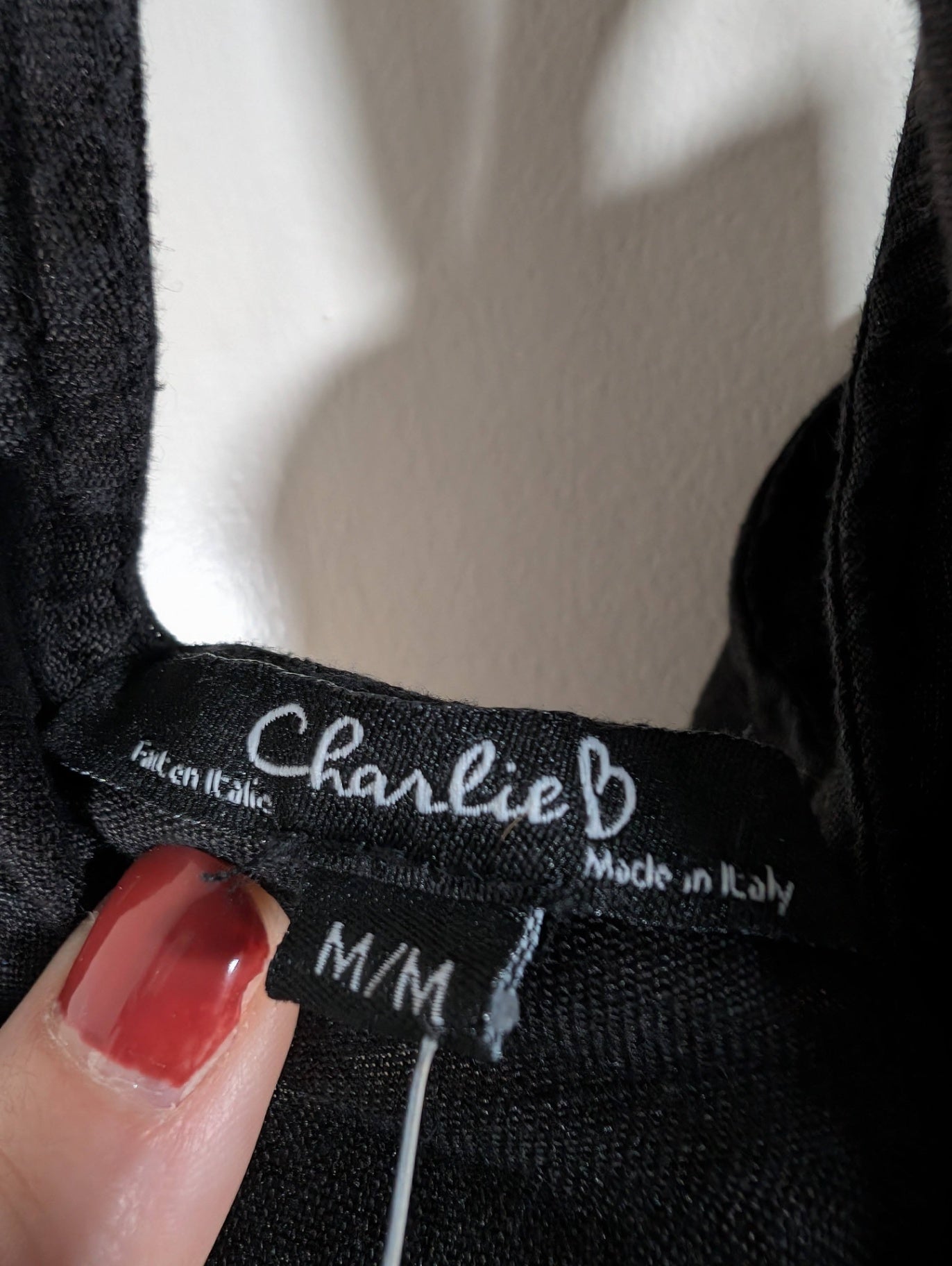 Charlie B halter tie wide leg jumpsuit - Medium