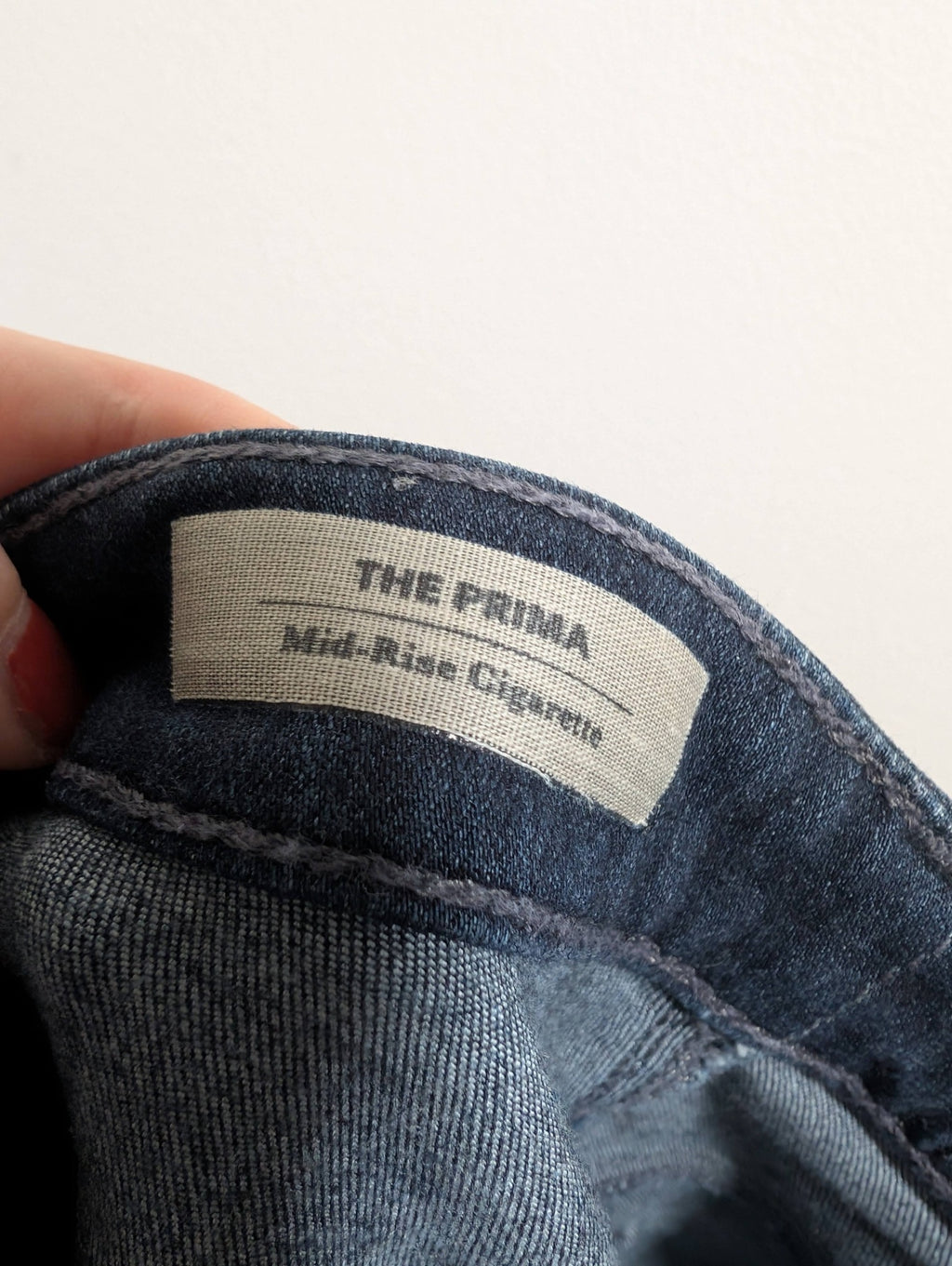 Adriano Goldschmted the prima mid-rise cigarette jeans - SZ 29