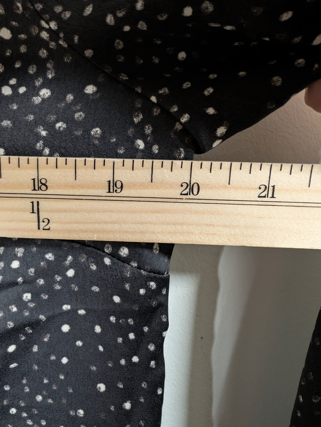 Halston polka-dot blouse - Medium