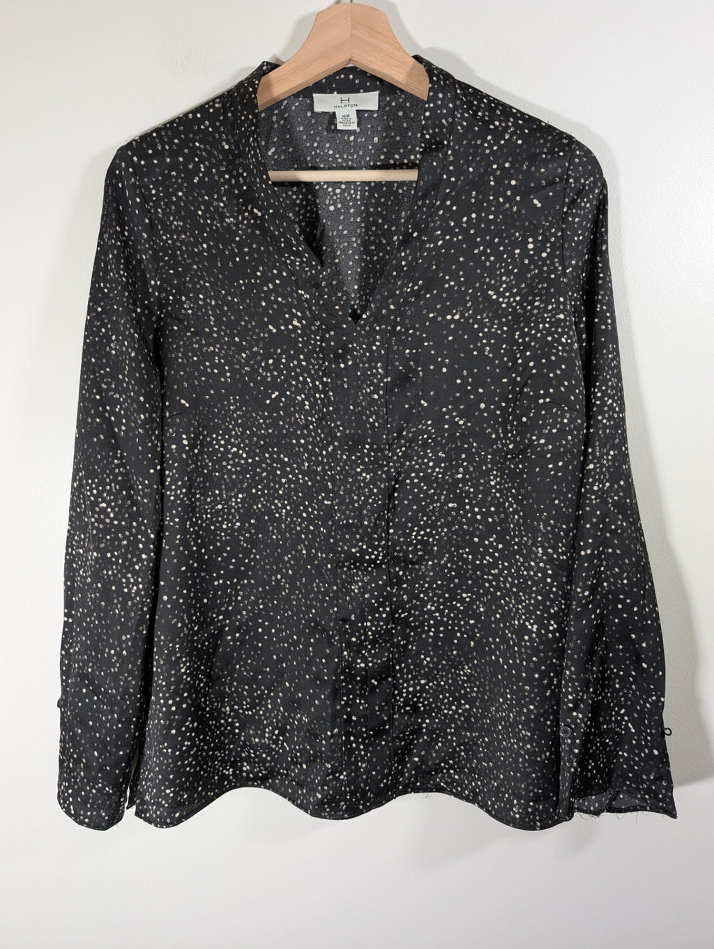 Halston polka-dot blouse - Medium
