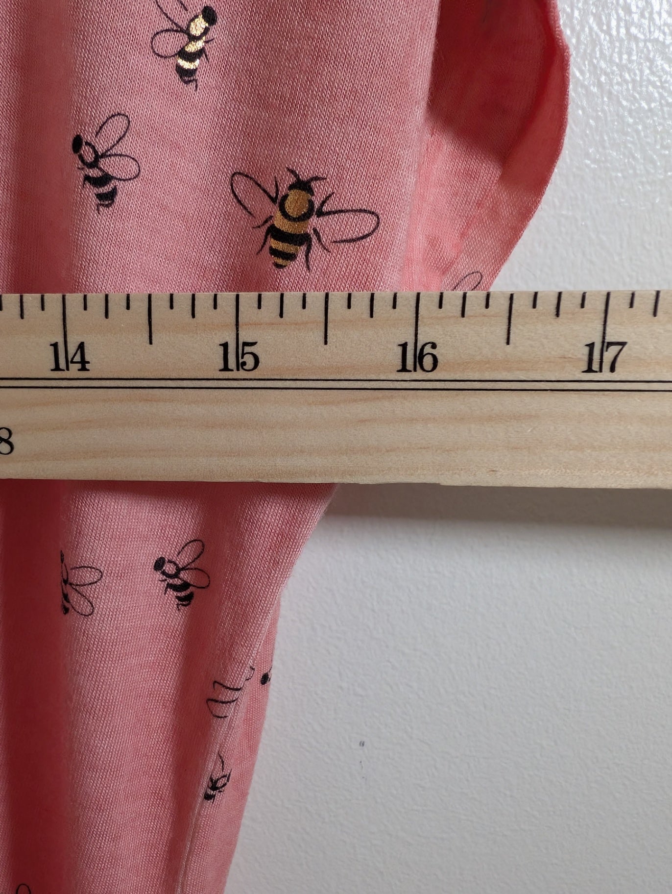 Dantelle pink bumblebee tee - Medium