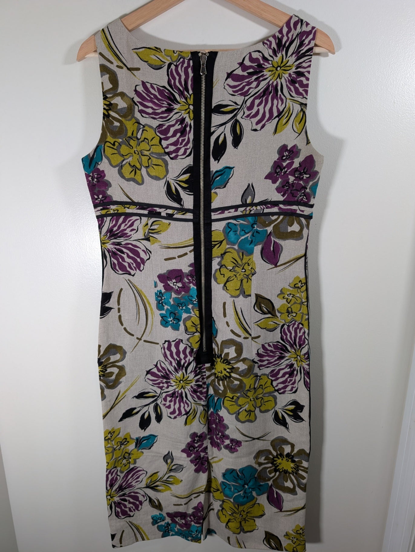 Carlisle linen vintage dress - SZ 8