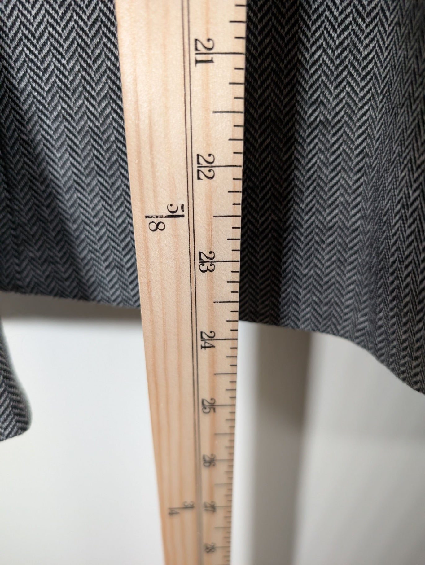 Tahari grey herringbone blazer - Medium