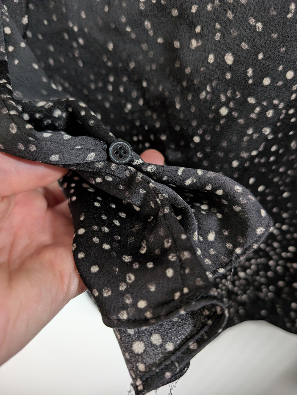 Halston polka-dot blouse - Medium