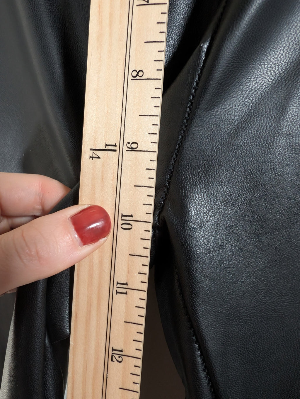 Lili Sidonio pleather leggings - Small