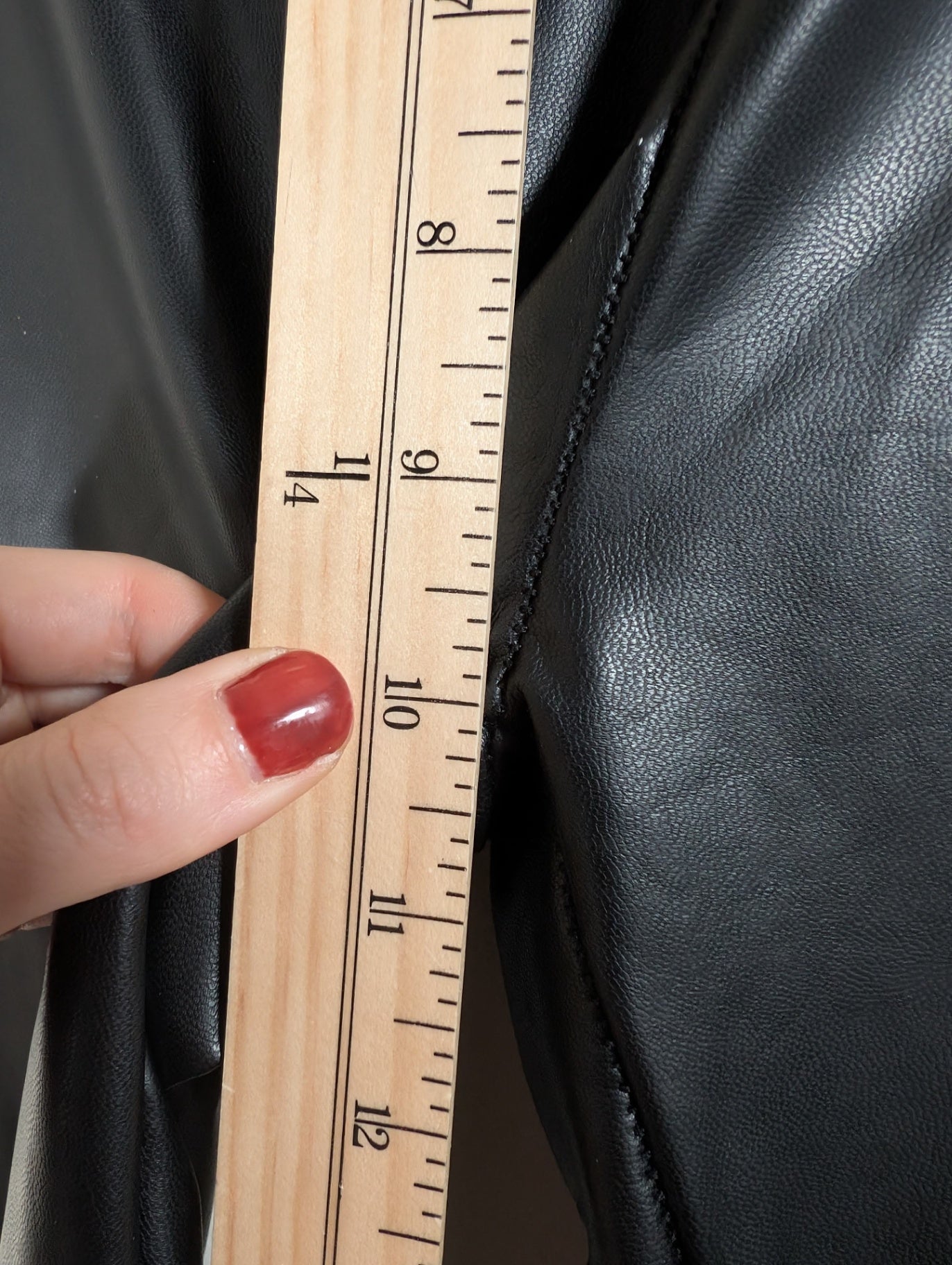 Lili Sidonio pleather leggings - Small