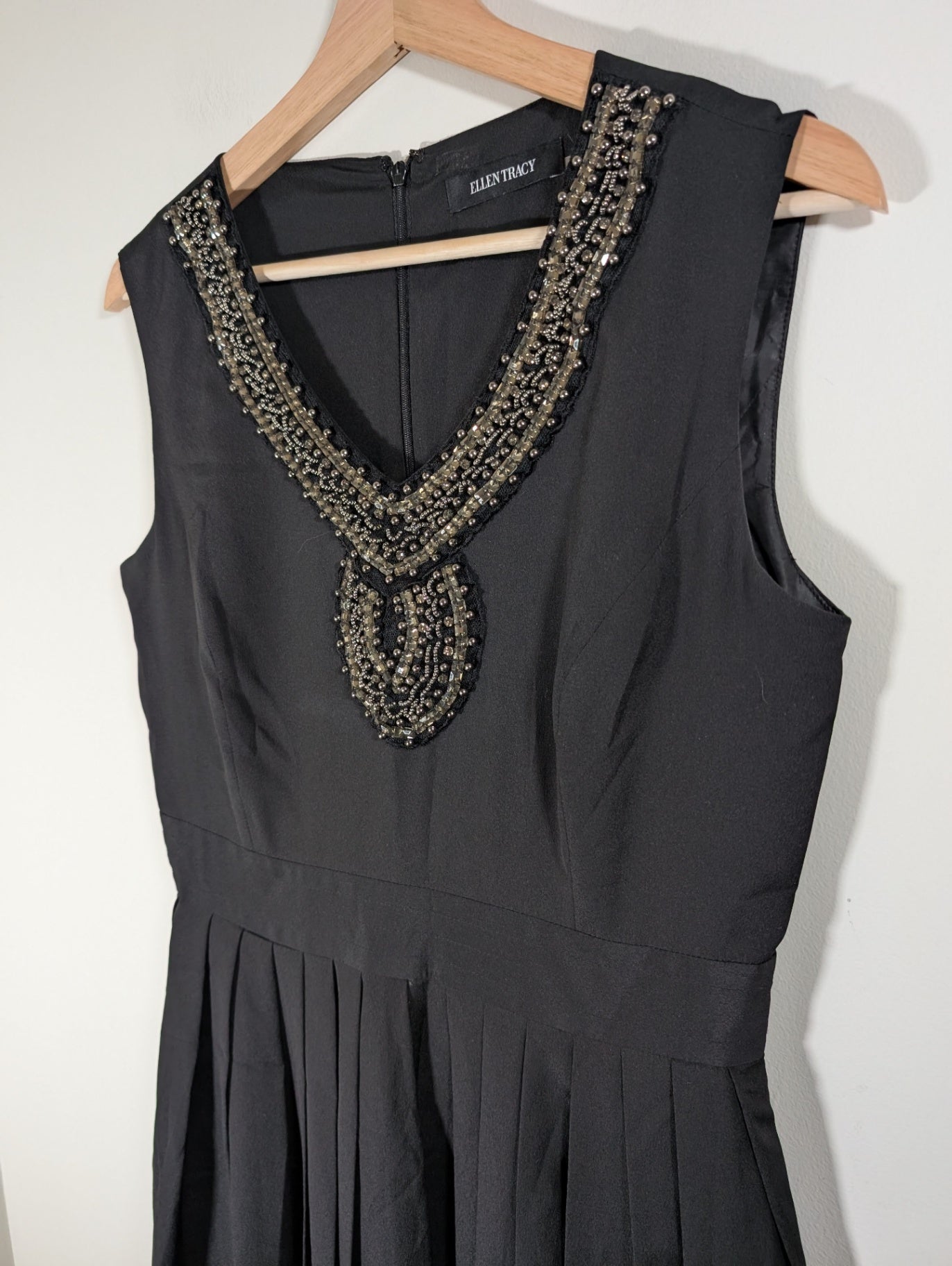Ellen tracy embellished dress - SZ 8
