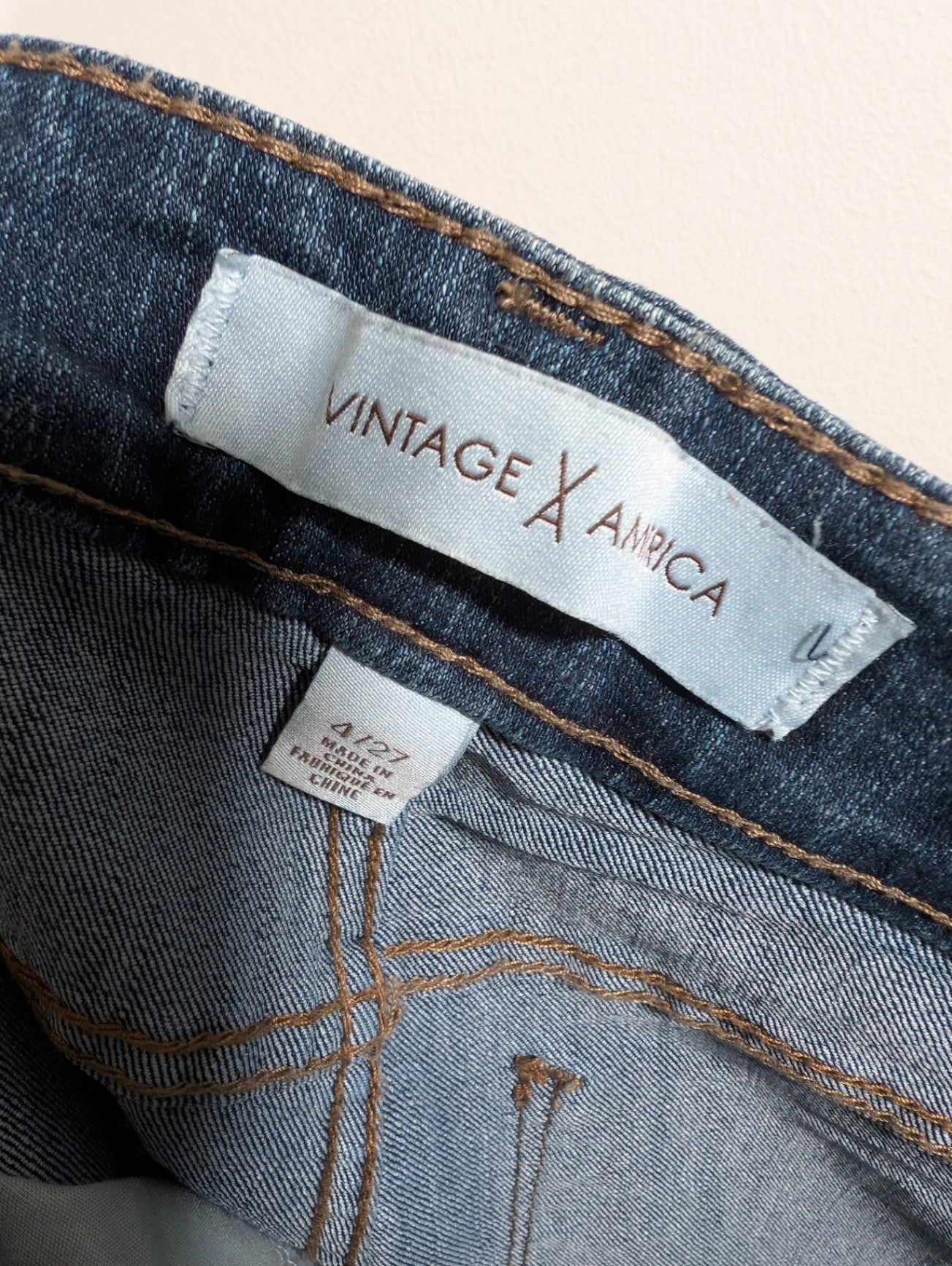 Vintage America wonderland skinny ankle- SZ 4