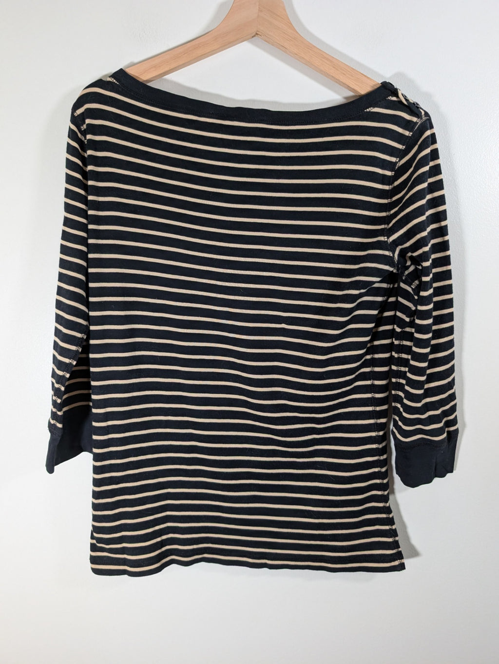 Jones New York striped long-sleeve - Medium