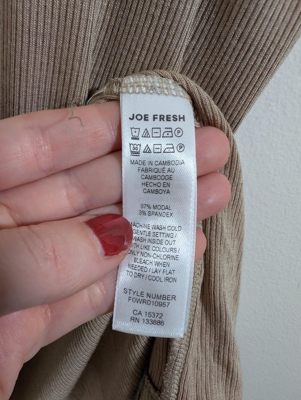 Joe Fresh golden tank - Medium