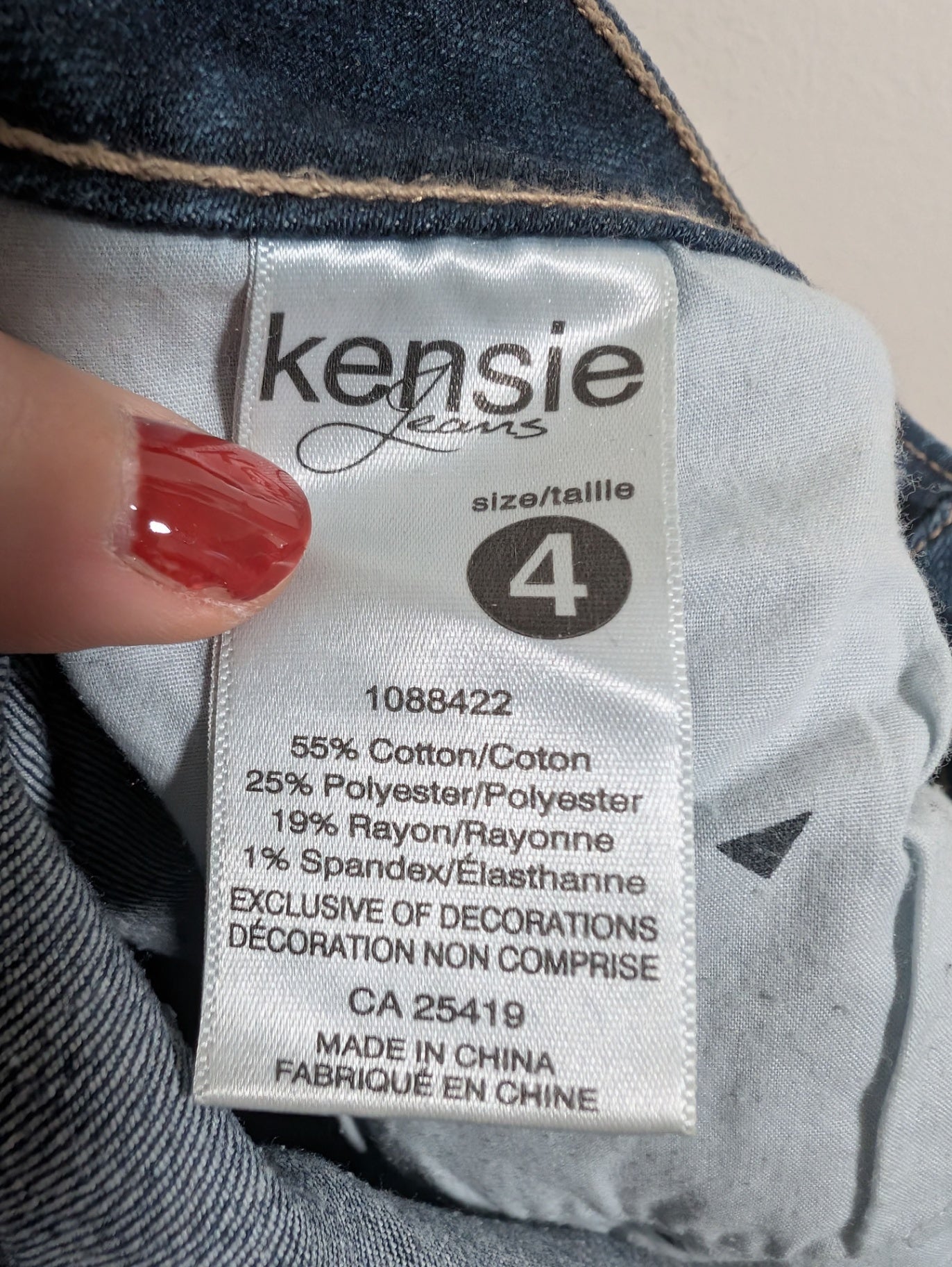 Kensie Jeans - SZ 4