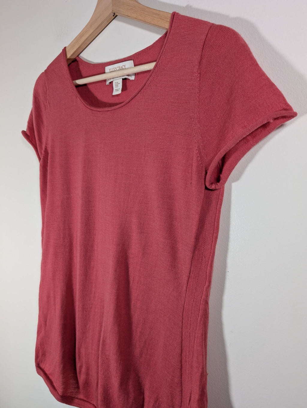 Ellen Tracy merino wool tee - Medium