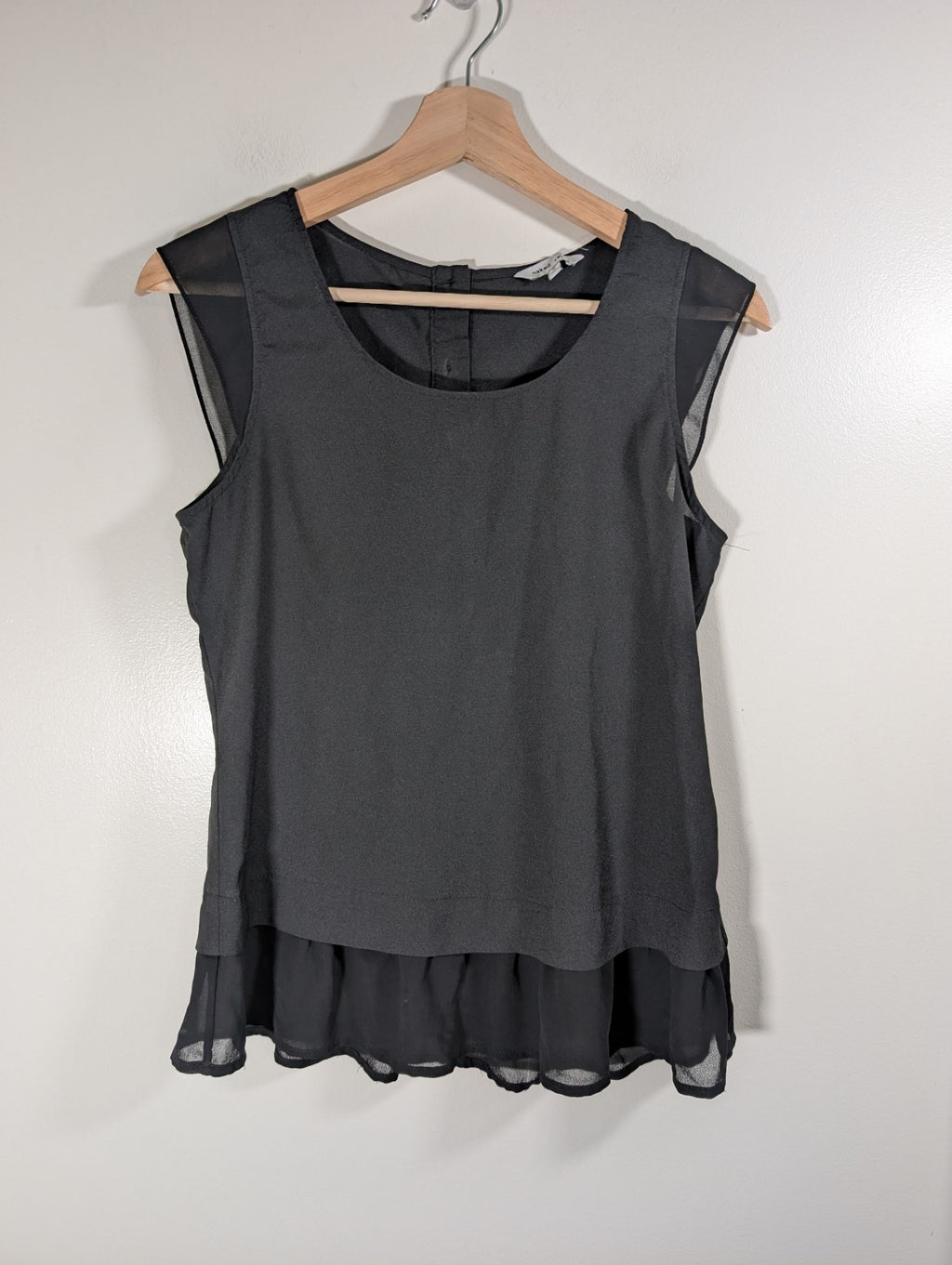 Naked Zebra black blouse - Small