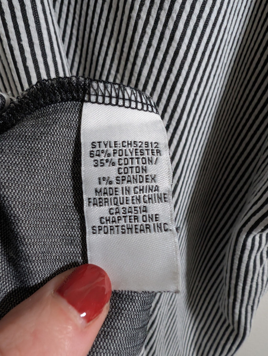 Jules & Leopold striped blouse - 1X