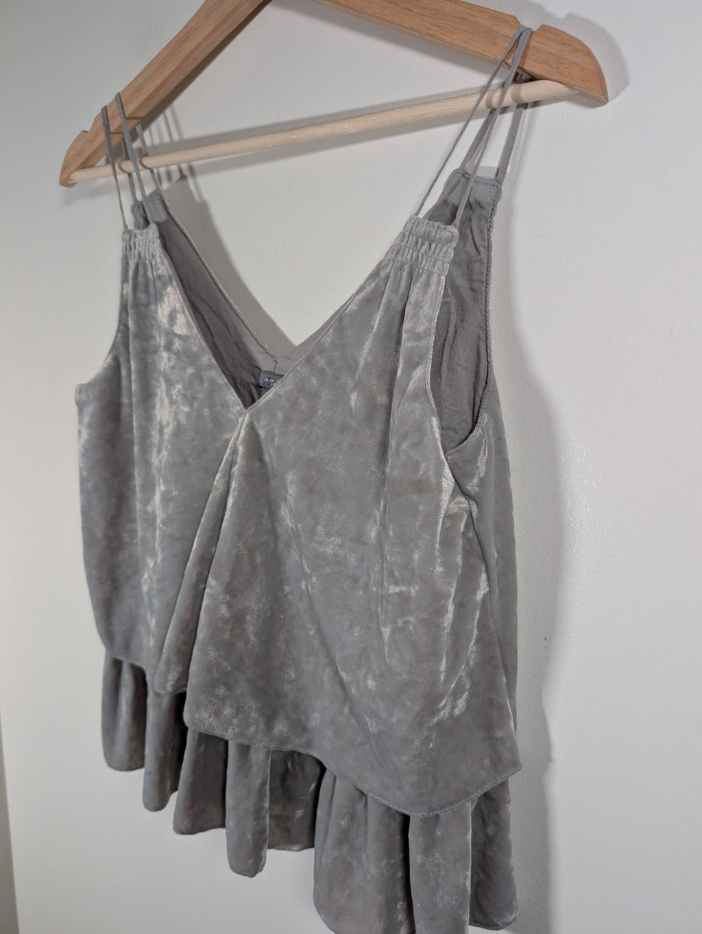 Aerie velvet blouse - XS