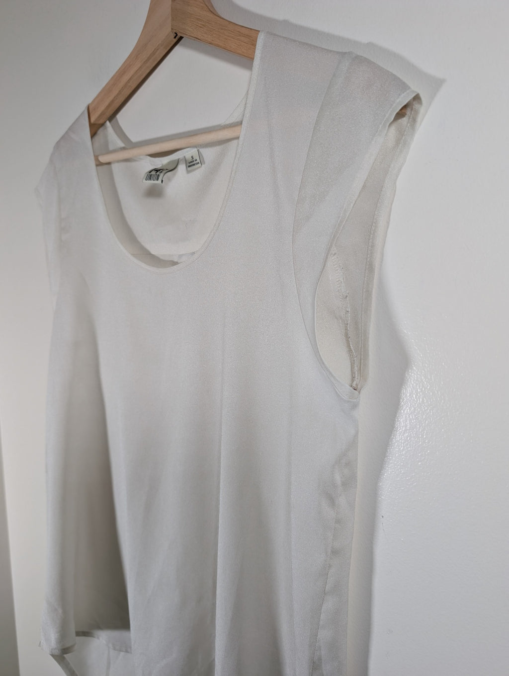 14th & Union white blouse - Small