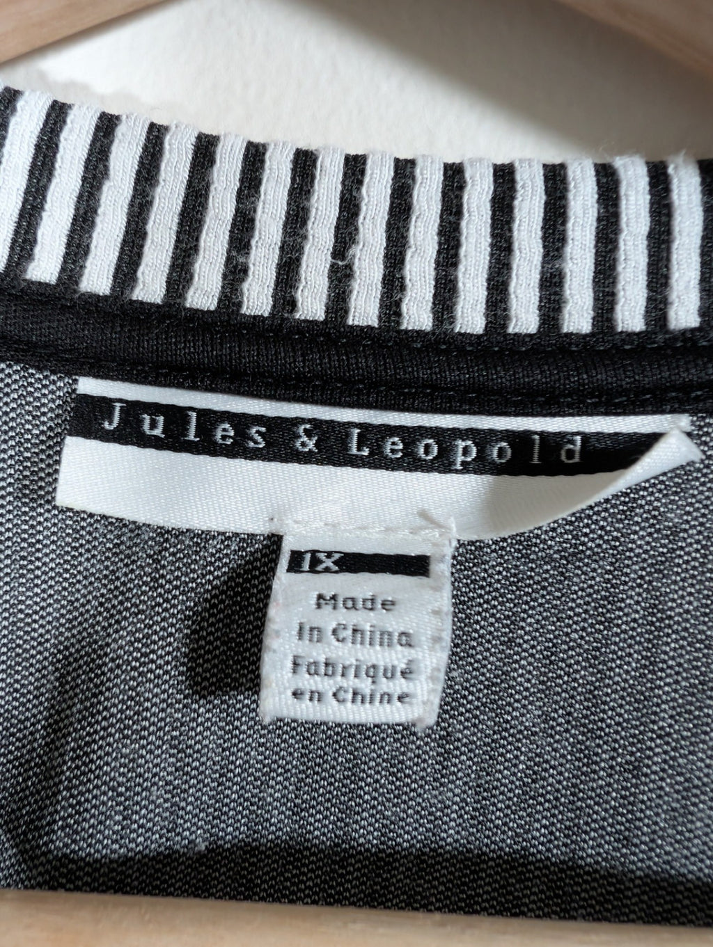 Jules & Leopold striped blouse - 1X
