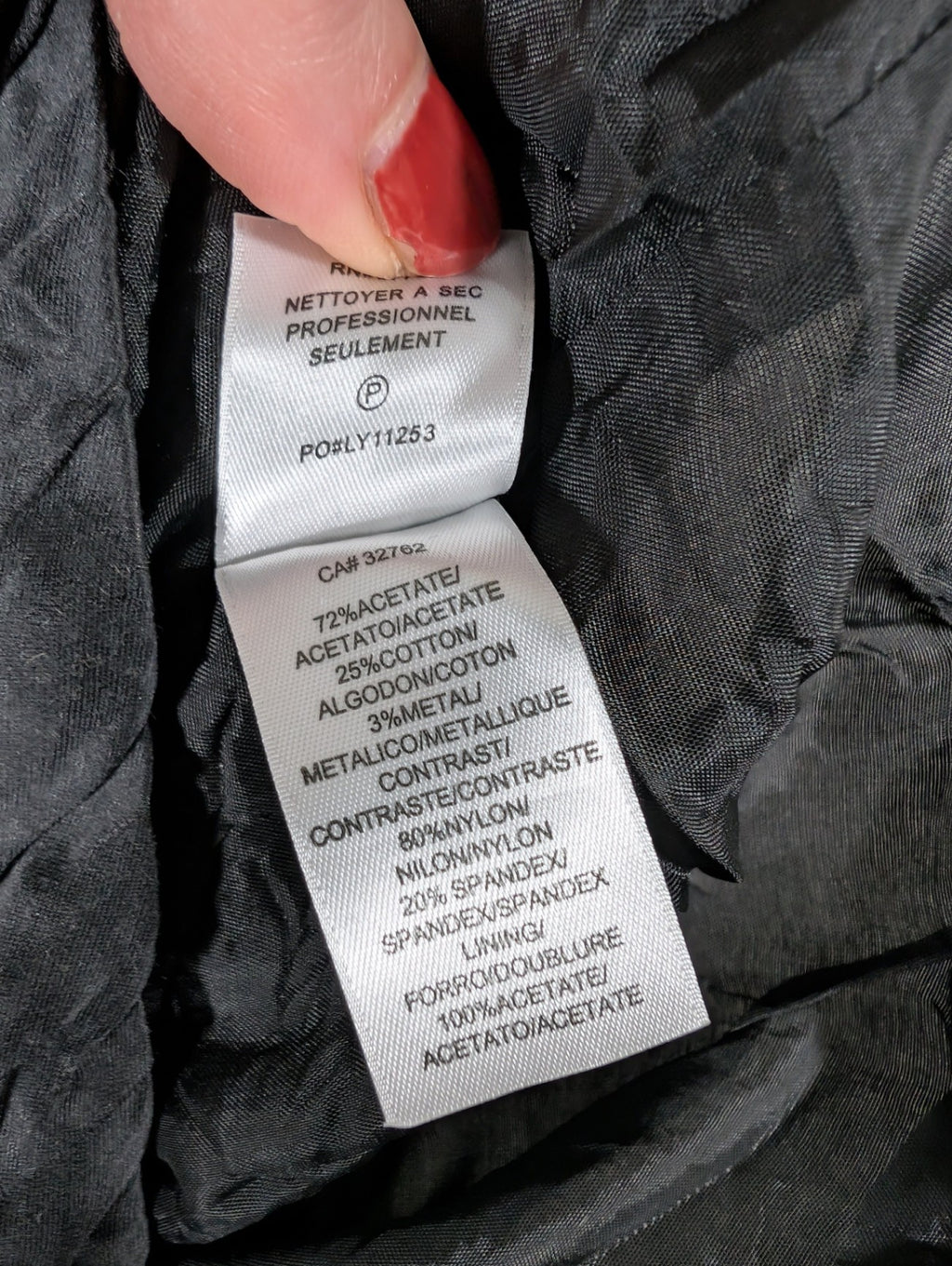 Laundry by Shelli Segal formal black dress - SZ 2