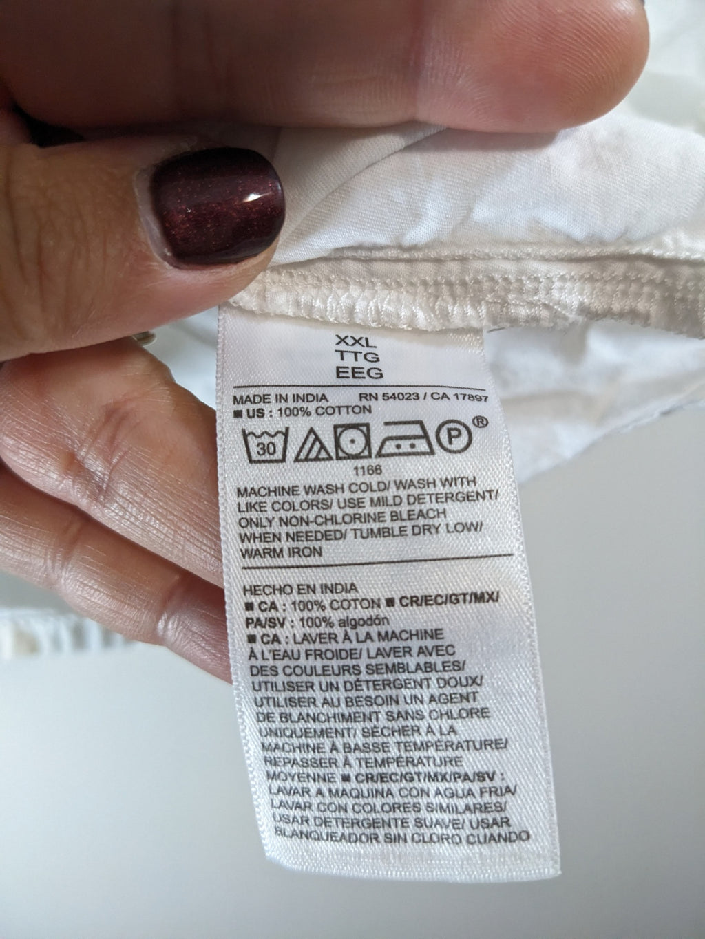 Old Navy White Blouse- 2XL